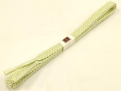 平和屋着物＊夏物 和装小物 帯締め・帯揚げセット レース組 花地紋 逸品 未使用 AAAY8008ay