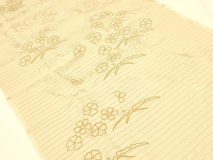 平和屋着物＊夏物 和装小物 帯締め・帯揚げセット レース組 舞花 雪芝 露芝 逸品 未使用 AAAY8009ay