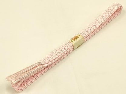 平和屋着物＊夏物 和装小物 帯締め・帯揚げセット レース組 花地紋 逸品 未使用 AAAY8010ay