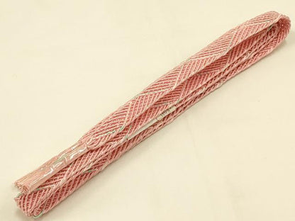 平和屋着物＊夏物 和装小物 帯締め・帯揚げセット レース組 花地紋 逸品 未使用 AAAY8011ay