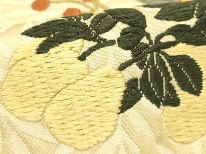 平和屋着物●皇室・伊勢神宮御用 山口美術織物 山口弘躬 和装小物 御卓飾 唐織 卓布 テーブルセンター 共箱・冊子付き 逸品 AAAY8015ay