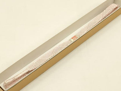 平和屋着物＊夏物 和装小物 上質な帯締め レース組 平組 正絹 逸品 未使用 AAAY8159ay