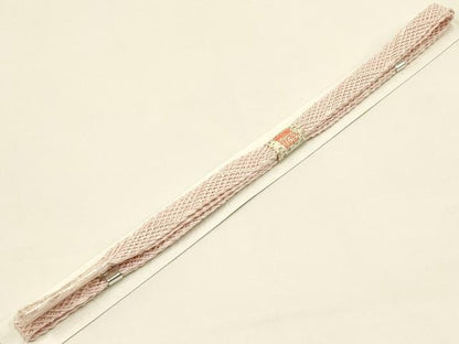 平和屋着物＊夏物 和装小物 上質な帯締め レース組 平組 正絹 逸品 未使用 AAAY8159ay
