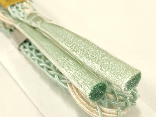 平和屋着物＊夏物 和装小物 上質な帯締め レース組 平組 正絹 逸品 未使用 AAAY8160ay
