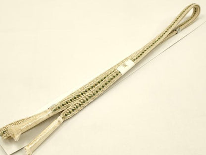 平和屋着物＊夏物 和装小物 上質な帯締め レース組 平組 逸品 未使用 AAAY8164ay