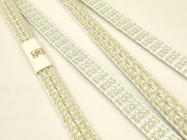 平和屋着物＊夏物　和装小物　上質な帯締め　レース組　平組　逸品　未使用　AAAY8166ay