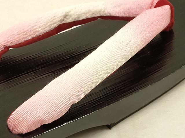 平和屋着物＊夏物　和装小物　籠巾着・下駄セット　浴衣　七宝　暈し　逸品　未使用　AAAY8177ay