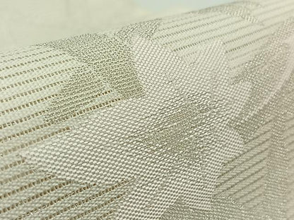 平和屋着物＊夏物　六通柄袋帯　籬流水文　銀糸　正絹　逸品　AAAY8269jh