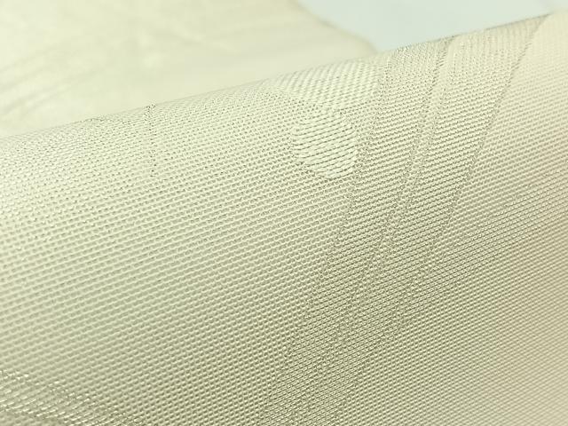 平和屋着物＊夏物 六通柄袋帯 露芝文 銀糸 正絹 逸品 AAAY8289jh