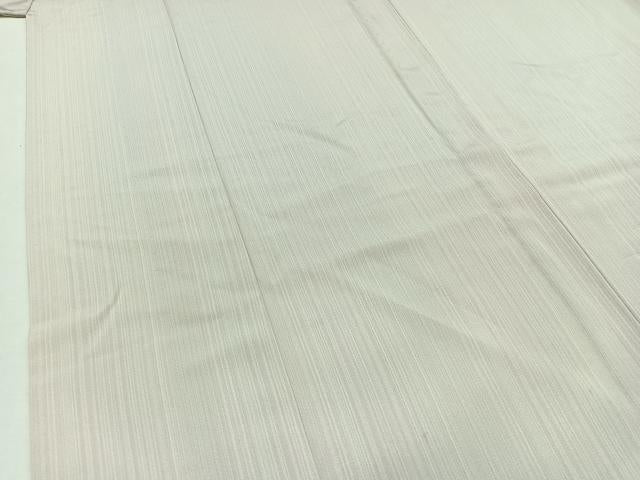 平和屋着物▽上質な小紋 単衣 縞 正絹 逸品 AAAY8304jh