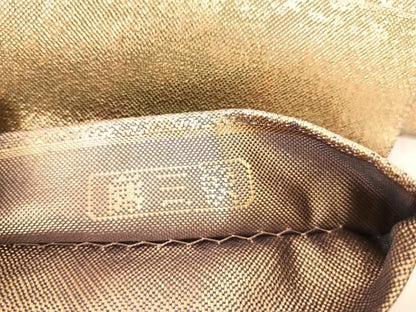 平和屋着物◎佐賀錦　六通柄袋帯　霞文　金糸　正絹　逸品　AAAY8567yx