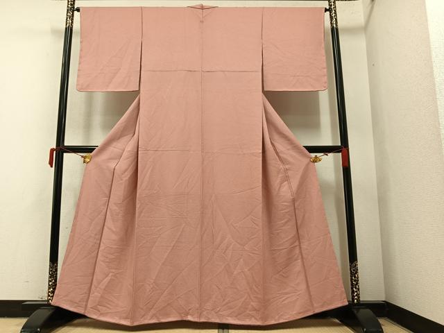平和屋着物●上質な色無地 虹色 正絹 逸品 未使用 AAAY8614ph