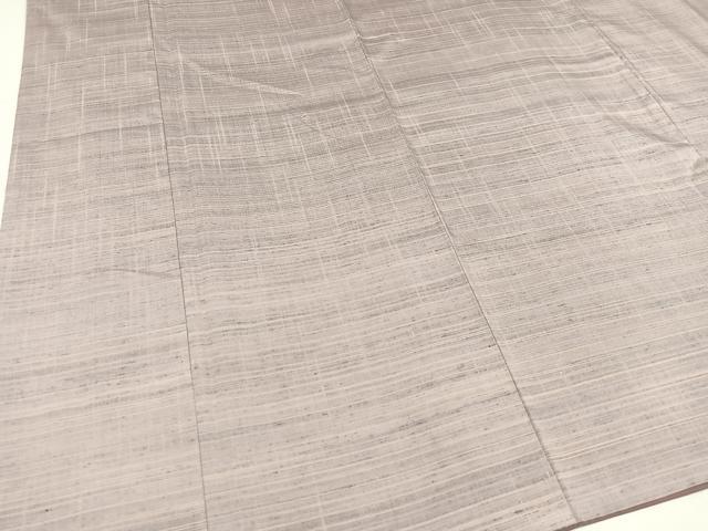 平和屋着物●紅花紬　米沢　霞文　正絹　逸品　AAAY8616ph