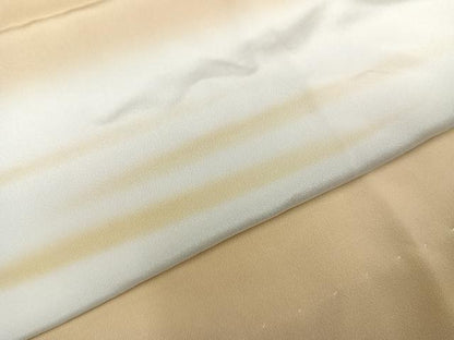平和屋着物●長襦袢　無双仕立て　霞文　正絹　逸品　AAAY8617ph