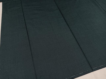 平和屋着物●男性 お召 亀甲柄 正絹 逸品 未使用 AAAY8634ph