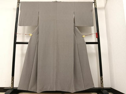 平和屋着物●江戸小紋 角通し 正絹 逸品 AAAY8654ph