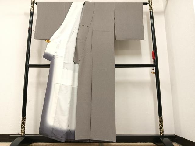 平和屋着物●江戸小紋 角通し 正絹 逸品 AAAY8654ph