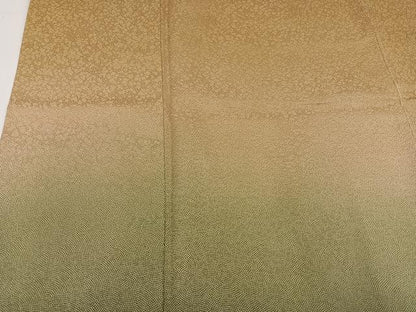 平和屋着物●江戸小紋 訪問着 鮫小紋柄 暈し染め 正絹 逸品 AAAY8666ph