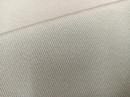 平和屋着物●江戸小紋 万筋 銀鼠色×薄卵色 正絹 逸品 未使用 AAAY8931ph