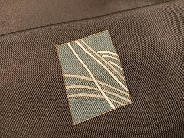 平和屋着物●訪問着 駒刺繍 色紙文 金彩 正絹 逸品 AAAY8936ph
