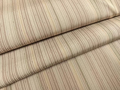 平和屋着物●お召 竹縞 正絹 逸品 AAAY8955ph