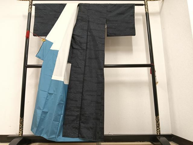 平和屋着物●本場大島紬 吉祥文 証紙付き 正絹 逸品 AAAY8995ph