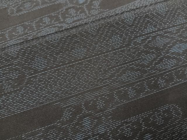 平和屋着物●本場大島紬 吉祥文 証紙付き 正絹 逸品 AAAY8995ph