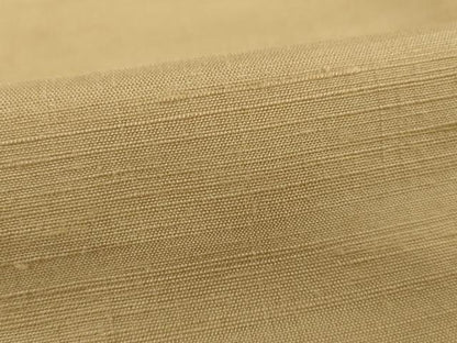 平和屋着物●上質な紬　色無地　飴色　正絹　逸品　未使用　AAAY9046ck