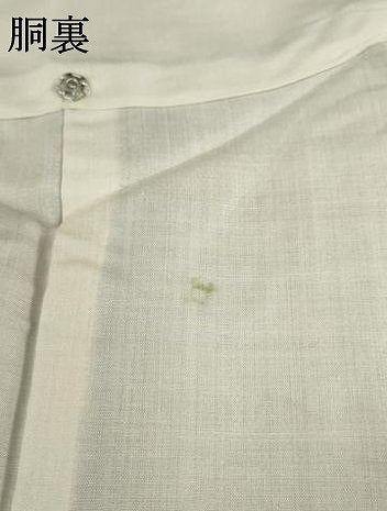 平和屋着物●お召　麻の葉文様　正絹　逸品　AAAY9055ck