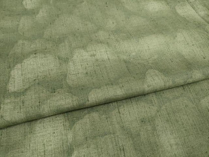 平和屋着物●訪問着　紬地　樹林文　正絹　逸品　AAAY9063ck