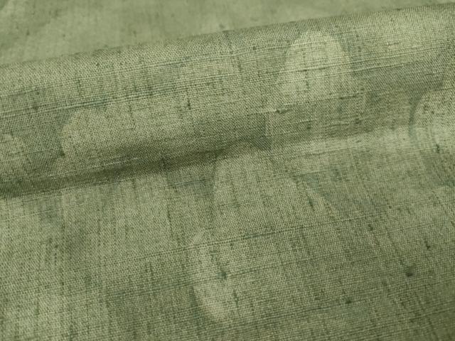 平和屋着物●訪問着　紬地　樹林文　正絹　逸品　AAAY9063ck