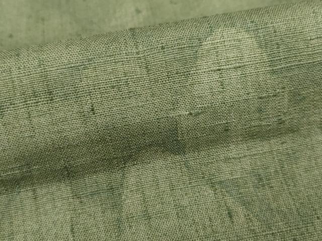 平和屋着物●訪問着　紬地　樹林文　正絹　逸品　AAAY9063ck