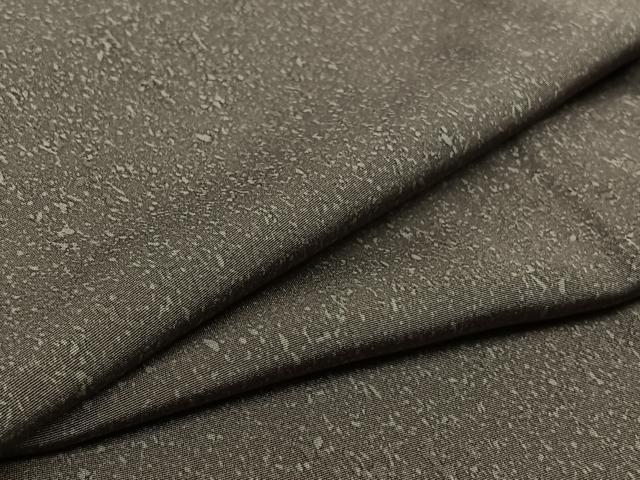 平和屋着物▽上質な小紋 単衣 霞文 正絹 逸品 AAAY9416jh