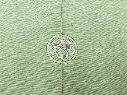 平和屋着物▽訪問着 単衣 総刺繍 駒刺繍 吹き寄せ文様 金糸 正絹 逸品 AAAY9420jh