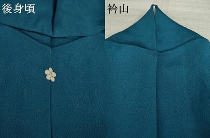 平和屋着物●上質な色無地　熨斗目花色　正絹　逸品　AAAY9817ck