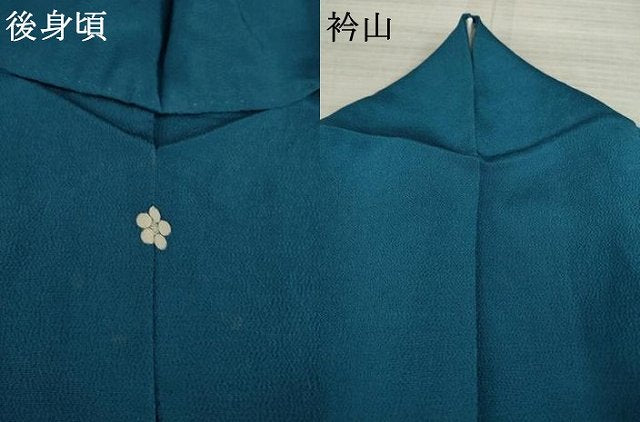 平和屋着物●上質な色無地　熨斗目花色　正絹　逸品　AAAY9817ck