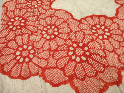 平和屋着物●豪華振袖　駒刺繍　絞り　花づくし　正絹　逸品　AAAY9825ck