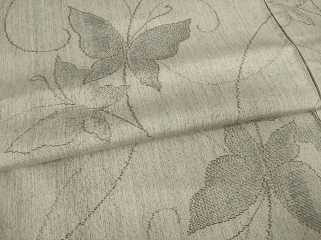 平和屋着物●上質な紬 舞蝶文 正絹 逸品 AAAY9875ck