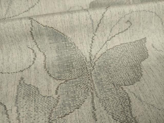 平和屋着物●上質な紬 舞蝶文 正絹 逸品 AAAY9875ck