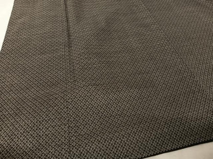 平和屋着物●男性　本場大島紬　アンサンブル　カタス7マルキ　格子　正絹　逸品　AAAY9881np