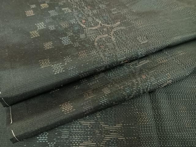 平和屋着物●本場大島紬 蔦草文 正絹 逸品 AAAY9883np