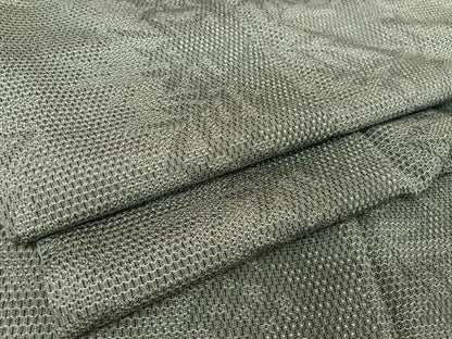 平和屋着物●お召 枝葉文 正絹 逸品 AAAY9914np