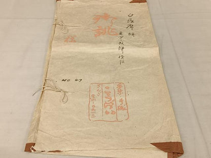 平和屋着物●綿薩摩 東郷織物謹製 手織 160亀甲 白薩摩 銀座こうげい 160亀甲 蚊絣 たとう紙付き 綿 逸品 未使用 AAAY9996np