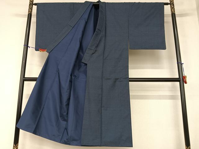 平和屋着物●男性 本場大島紬 100亀甲 総詰 正絹 逸品 AAAZ0050zg