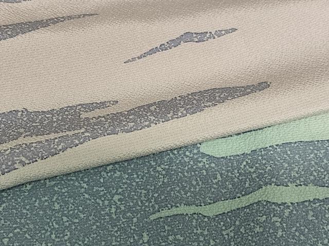 平和屋着物●訪問着　霞文　暈し染め　正絹　逸品　AAAZ0075zg