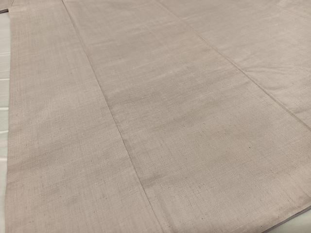 平和屋着物●結城紬 色無地 鴇浅葱色 正絹 逸品 AAAZ0096zg