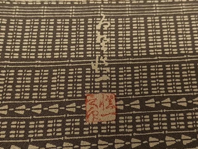 平和屋着物●訪問着 作家物 横段花文 正絹 逸品 AAAZ0206zg