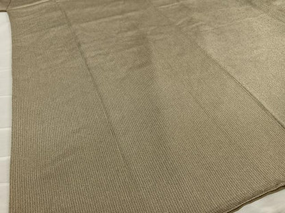 平和屋着物●上質な小紋 縞 鬼しぼ縮緬 ゑり善扱い 正絹 逸品 AAAZ0209zg