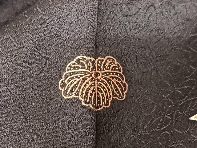 平和屋着物●訪問着　友禅　松竹梅風景花文　金彩　正絹　逸品　AAAZ0277zg