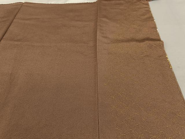 平和屋着物●色留訪問着 駒刺繍 寿光織 梅松花文 桐 金彩 正絹 逸品 AAAZ0280zg